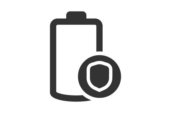 Battery Protection Icon Graphics