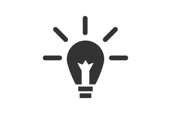 Bulb Idea Icon Graphics