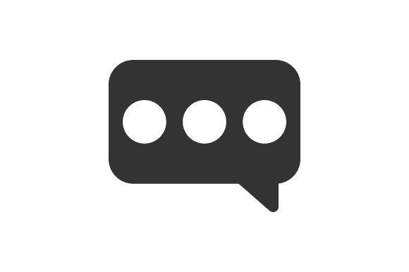 Chat Message Icon for Modern Design
