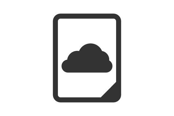Cloud Document Icon
