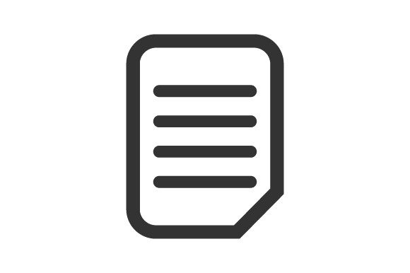Document File Icon Enhances Visual Communication