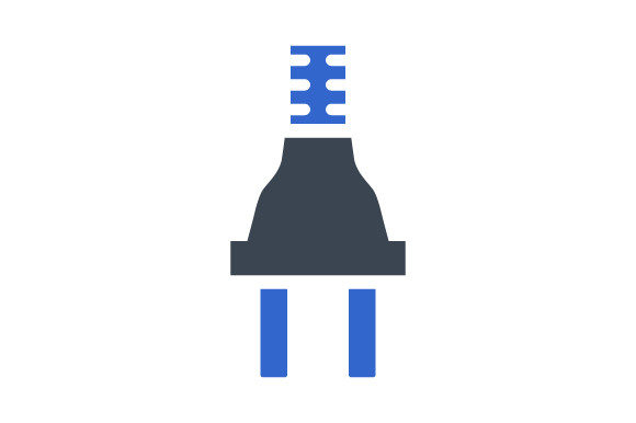 Electric Plug Socket Icon Graphics