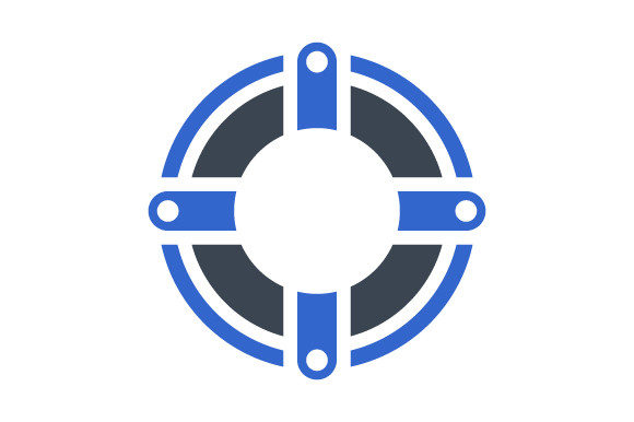 Lifebuoy Protection Icon Graphics