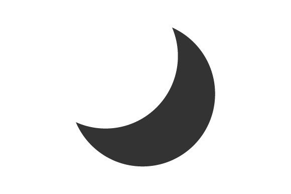Moon, Night Icon: A Graphic Asset for Local Branding