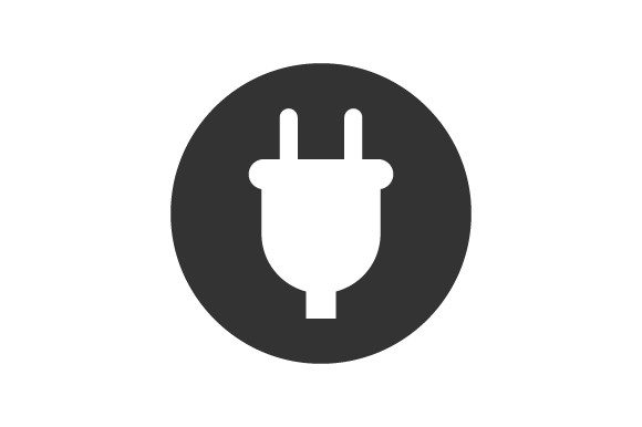 Plug, Socket Icon