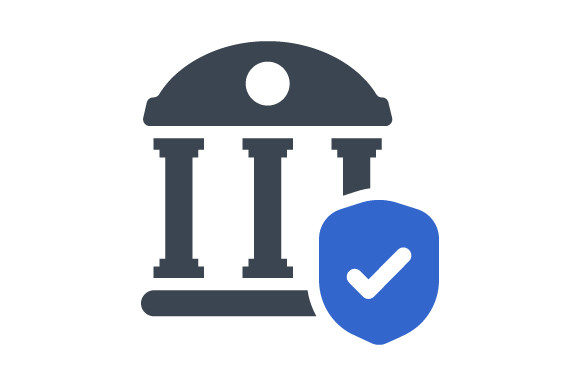 Secure Banking Icon Graphics for Crafting